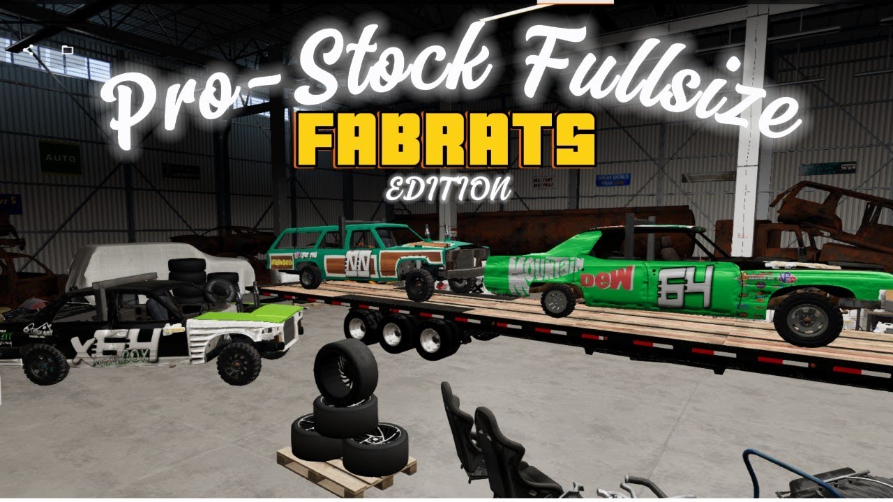 Pro-Stock Demolition Derby (BeamNG) FabRats Edition!!
