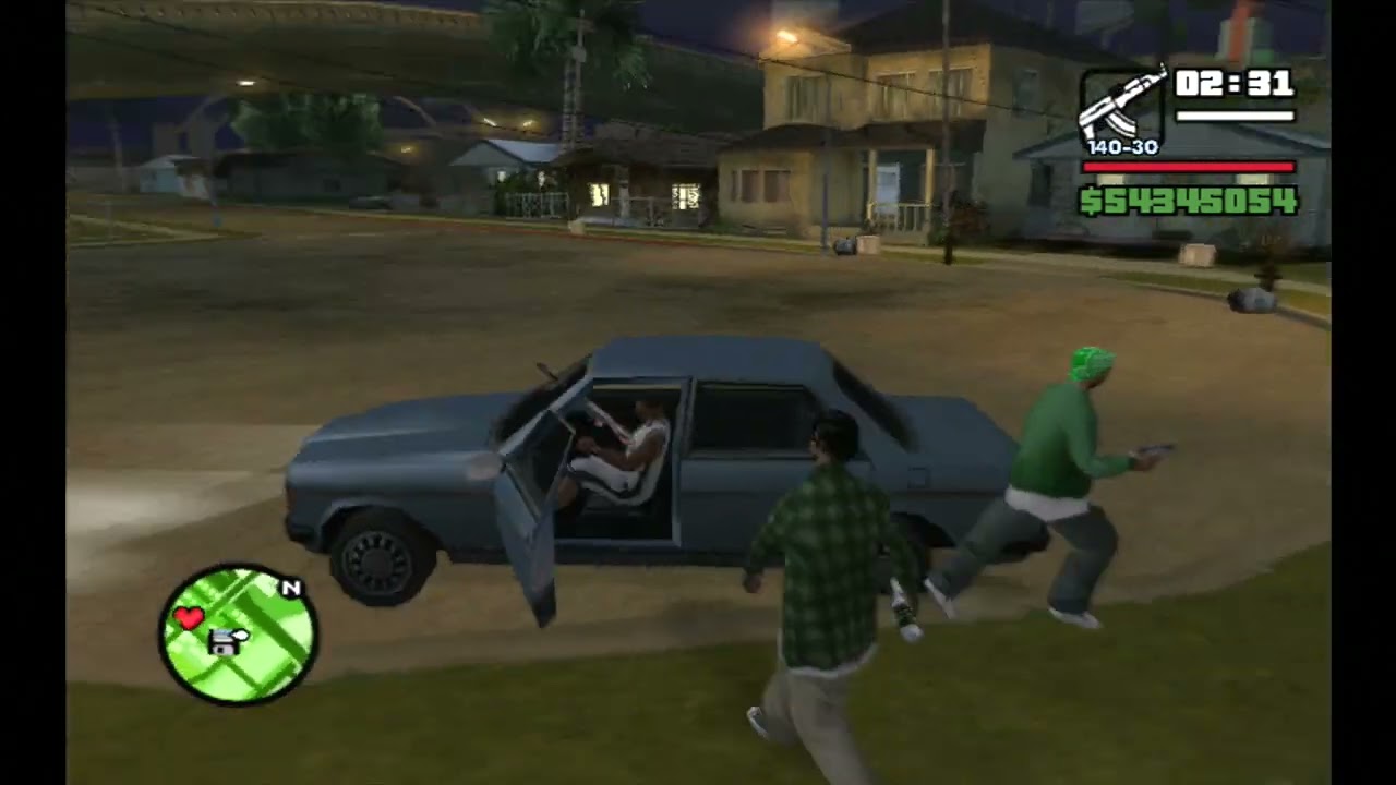 Grand theft auto san andreas 100% freeroam original xbox on xbox 360