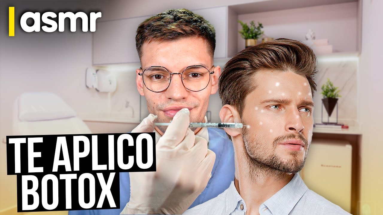 ASMR español para dormir roleplay doctor te aplica botox