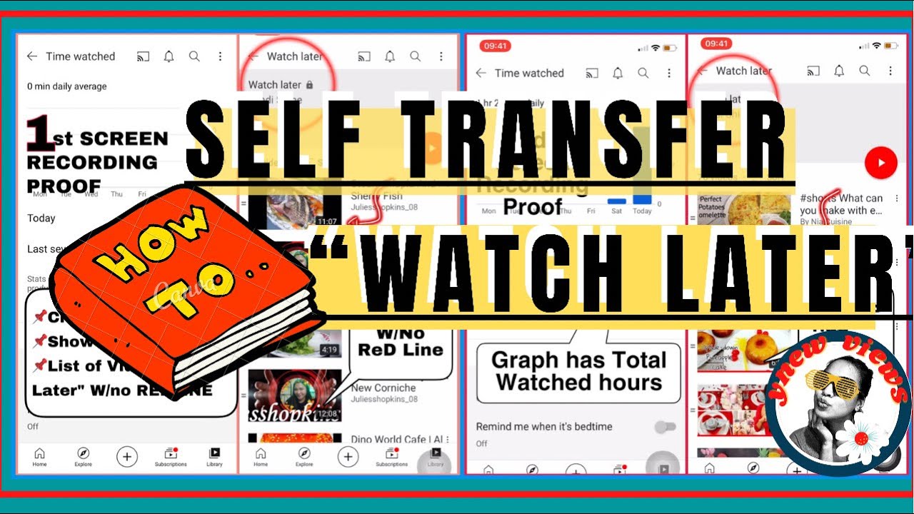 SELF TRANSFER to #WATCHLATER