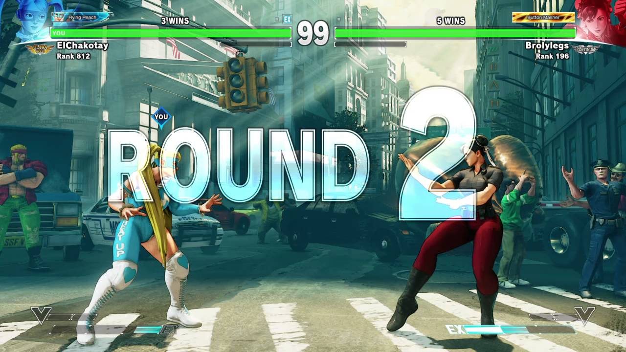 Brolylegs Again! STREET FIGHTER V ElChakotay (R.Mika) vs Brolylegs (Chun li)