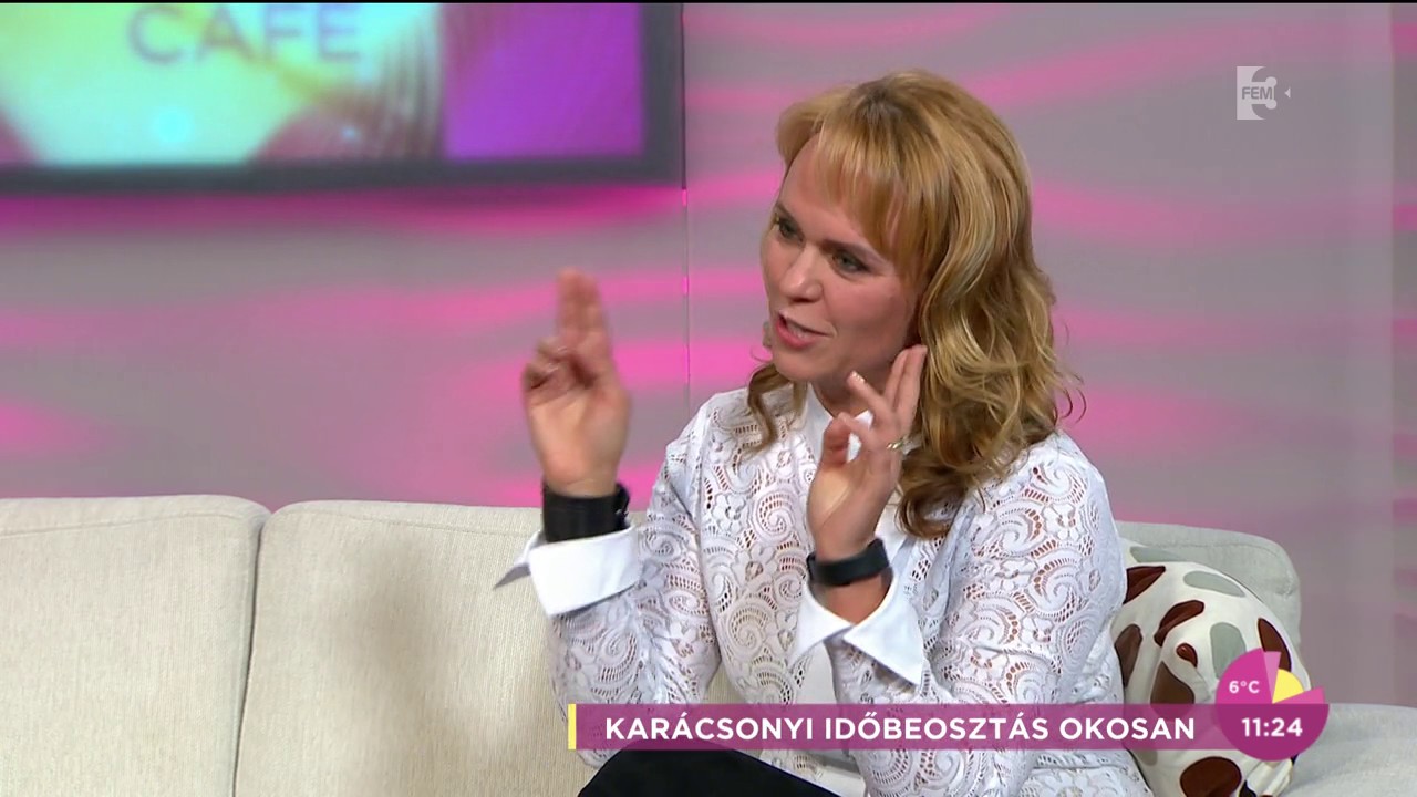 Peller Mariann újra gyerekszemmel tudja élvezni a karácsonyt - tv2.hu/fem3cafe
