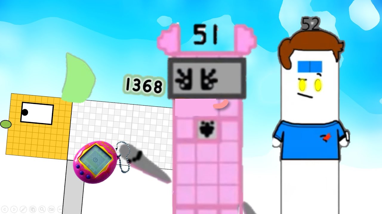 Numberblocks but it's Cartoonblocks Battle Part 5
