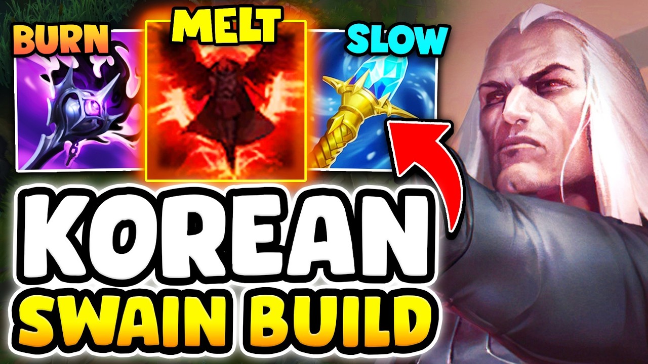 WTF? THIS KOREAN SWAIN BUILD IS 100% RIDICULOUS! (PRESS R AND WATCH THEM MELT)