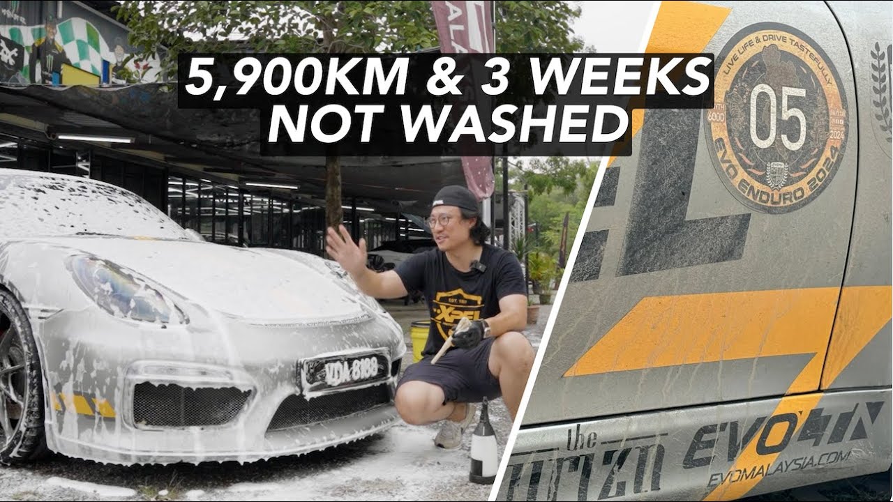 Washing off 5900km+ of dirt from Evo Enduro 2024 | XPEL Glenmarie