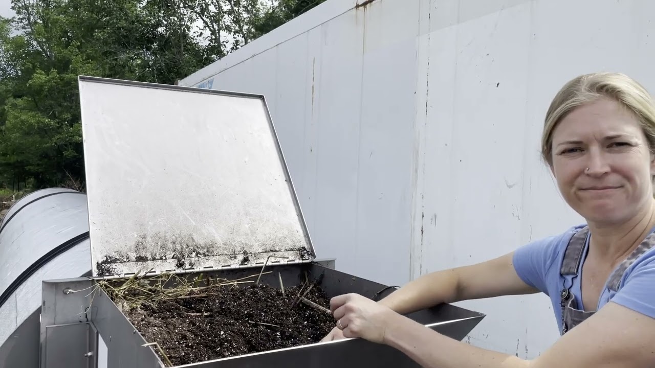 Composting at Little Farmhouse Flowers