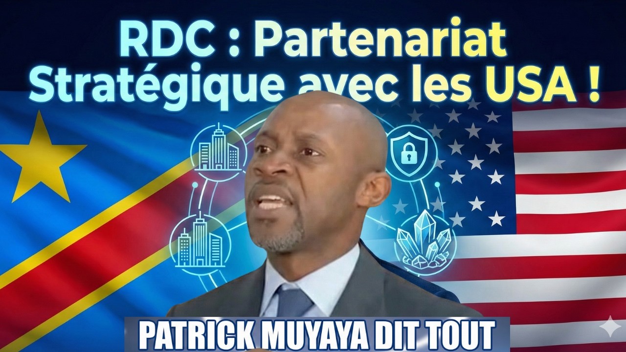 RDC et États-Unis : Patrick Muyaya dévoile les partenariats stratégiques et la diplomatie économique