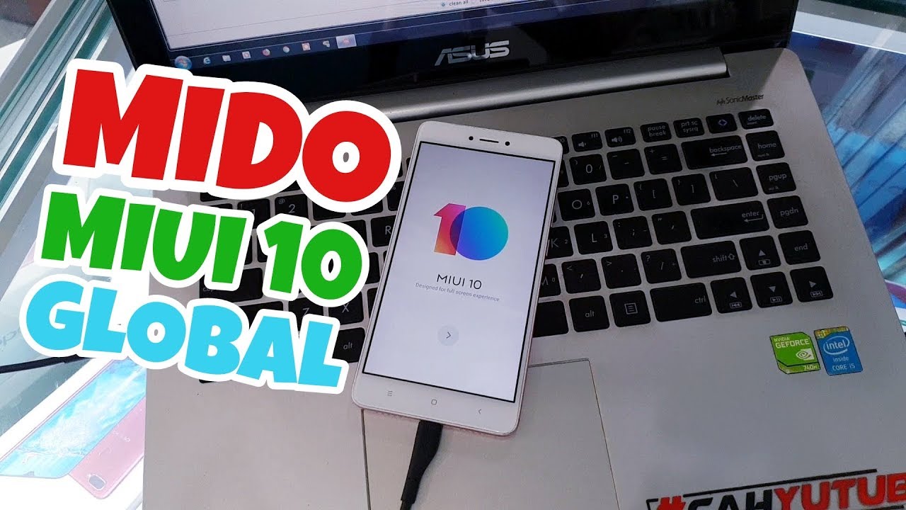Cara Flash Xiaomi Redmi Note 4/4x Snapdragon (Mido) Miui 10 Global Stable Terbaru
