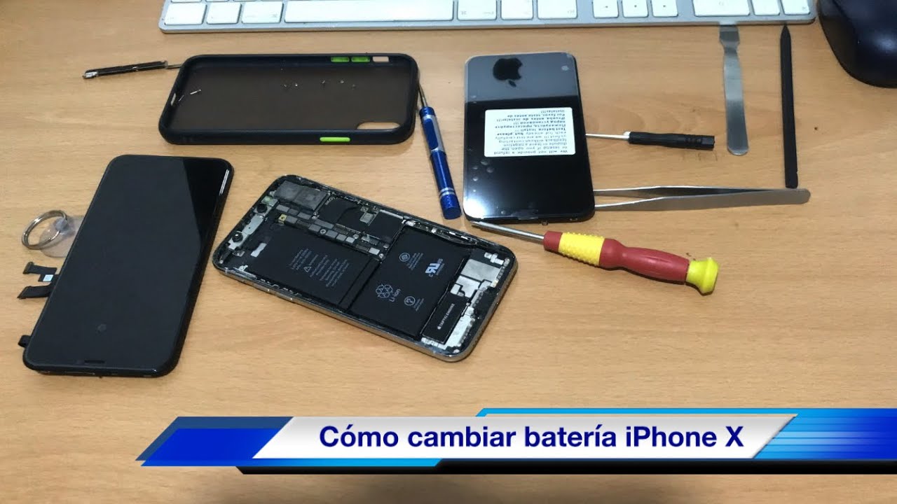 Como Cambiar Reemplazar batería iPhone X