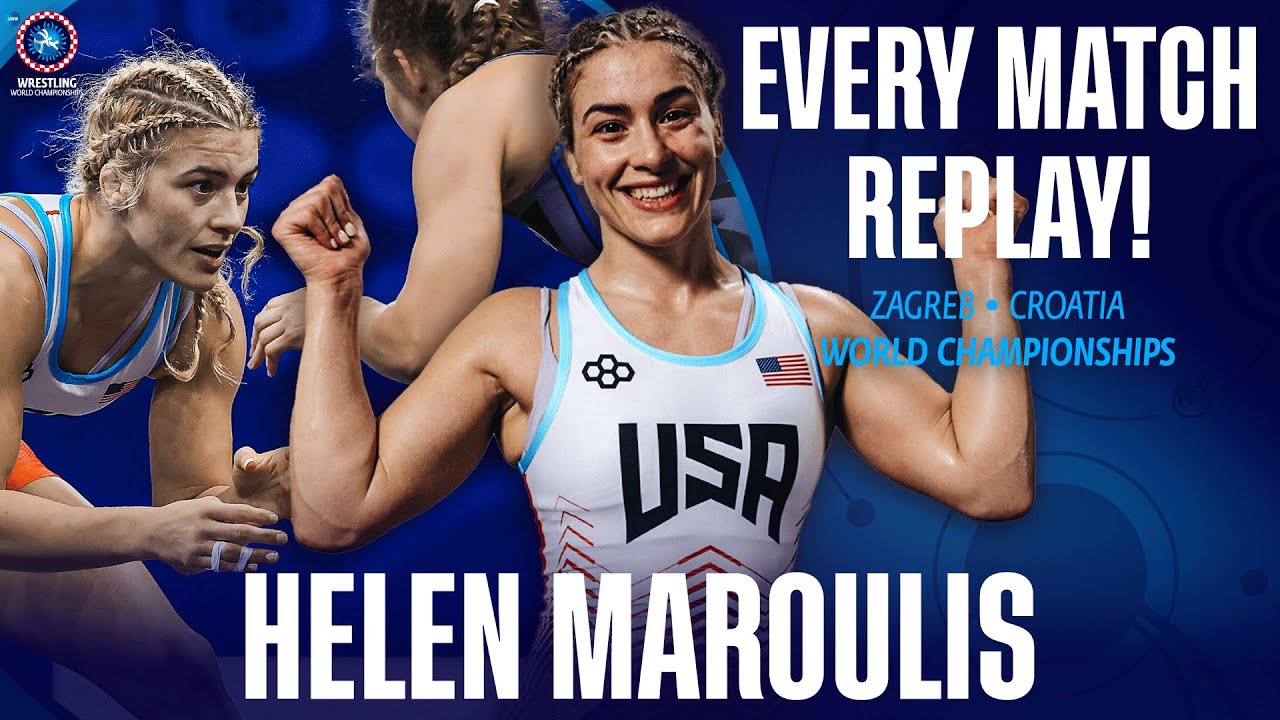 Every match from Helen MAROULIS  (USA) at the Senior World Championships