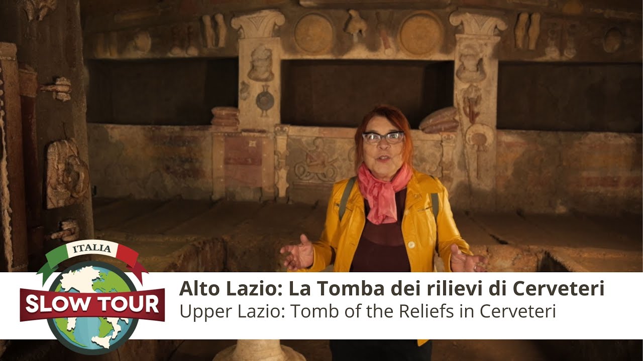 Syusy & Patrizio nell'Alto Lazio: La Tomba dei rilievi di Cerveteri | Tomb of the Reliefs, Cerveteri