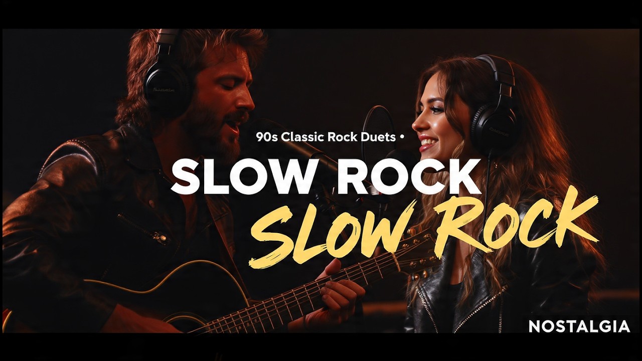 🎧 Non Stop Relaxing Slow Rock Live – Soft Guitar Rock for Focus & Study