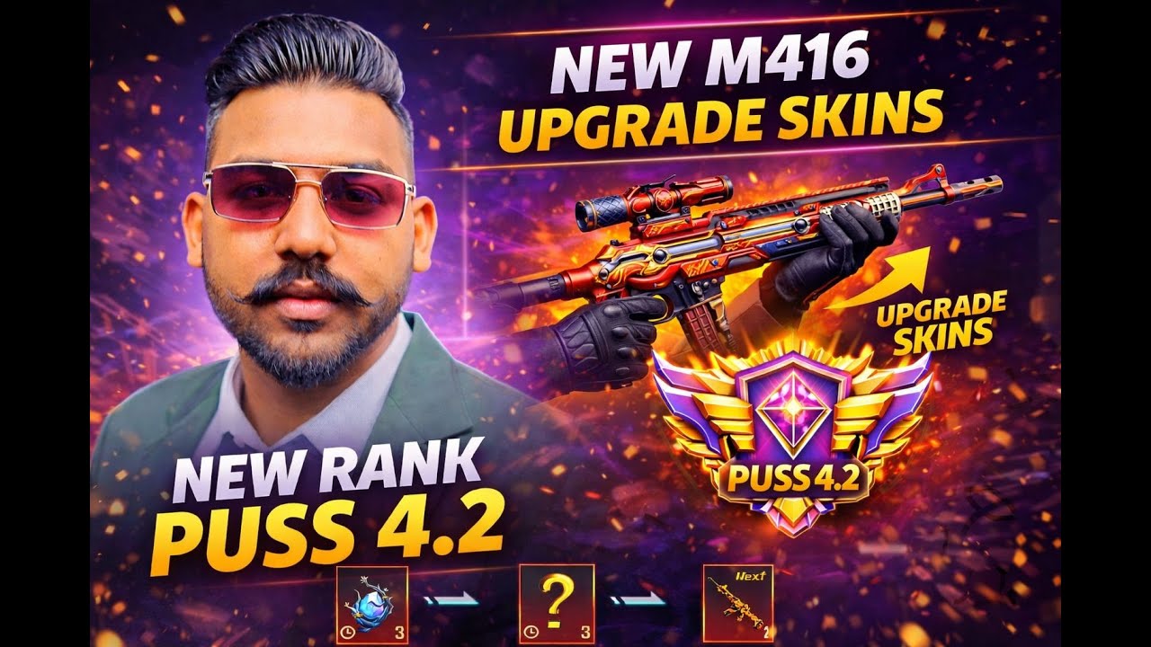 🔴 BGMI 4.2 LIVE 🔥 Aaj Rank Push | New RIP Gun |#HoneyisLiveX16