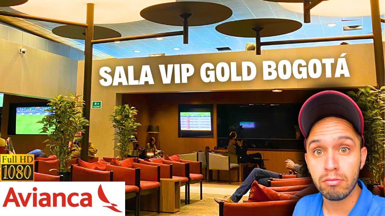 CÓMO ES una SALA VIP en COLOMBIA? | Sala VIP Gold Avianca