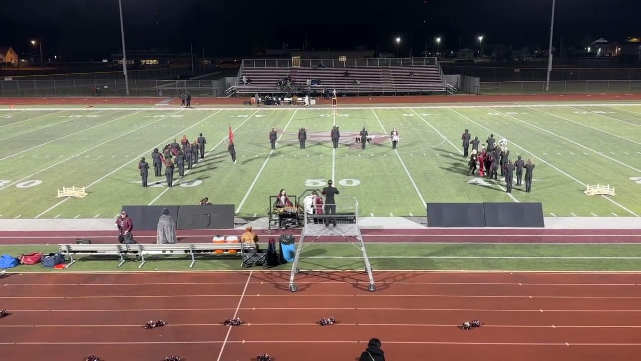 Hazel Park HS Viking Marching Band Full Halftime Show 10-24-2025