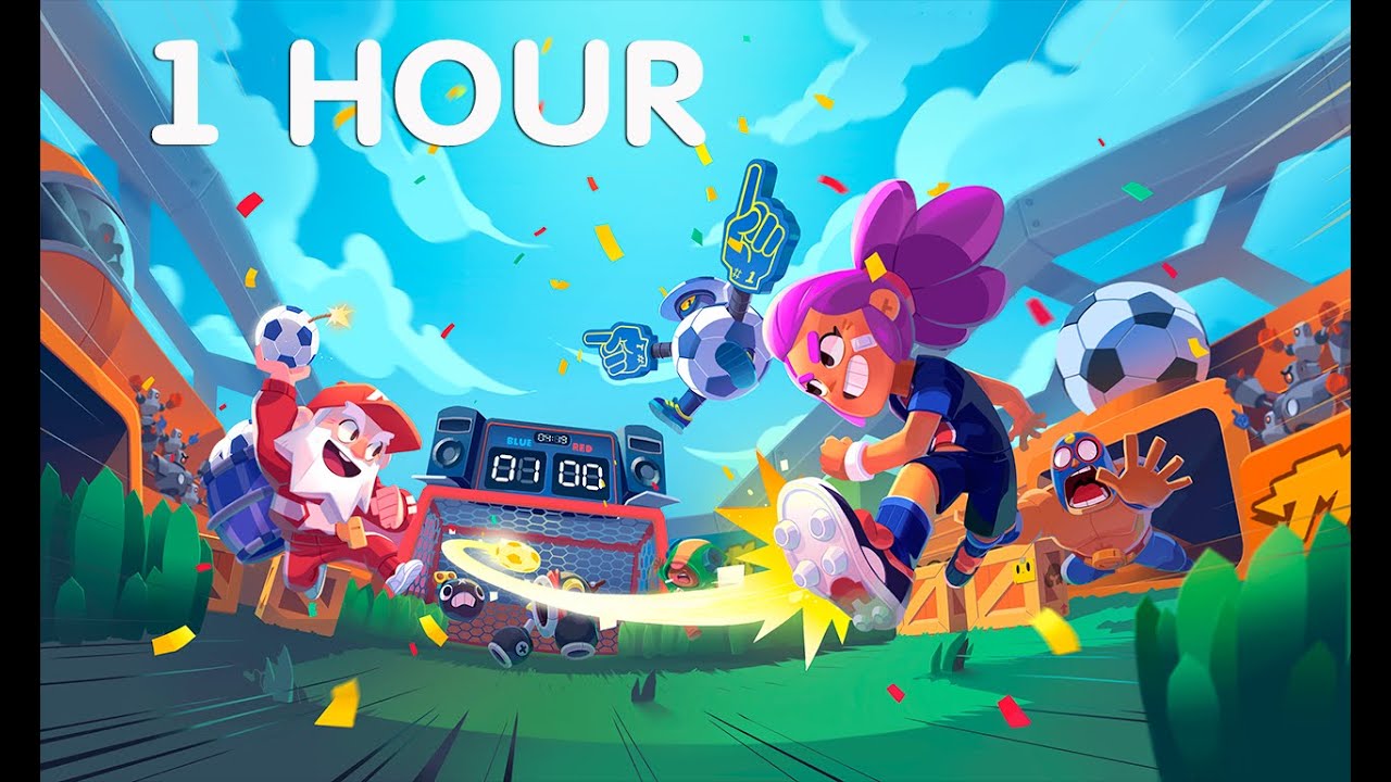 Brawl Stars Football menu music. 1 HOUR