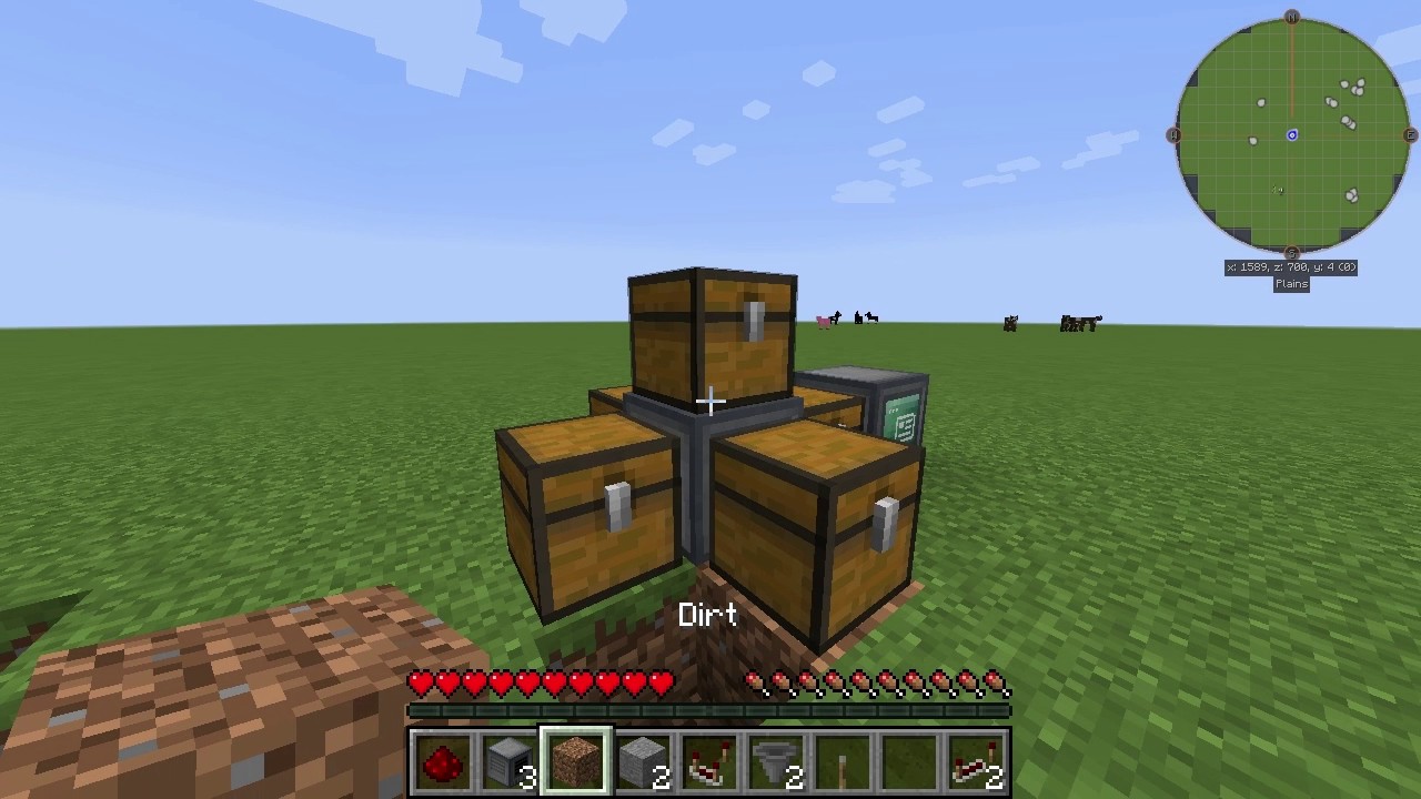 Move items in RFTools Control