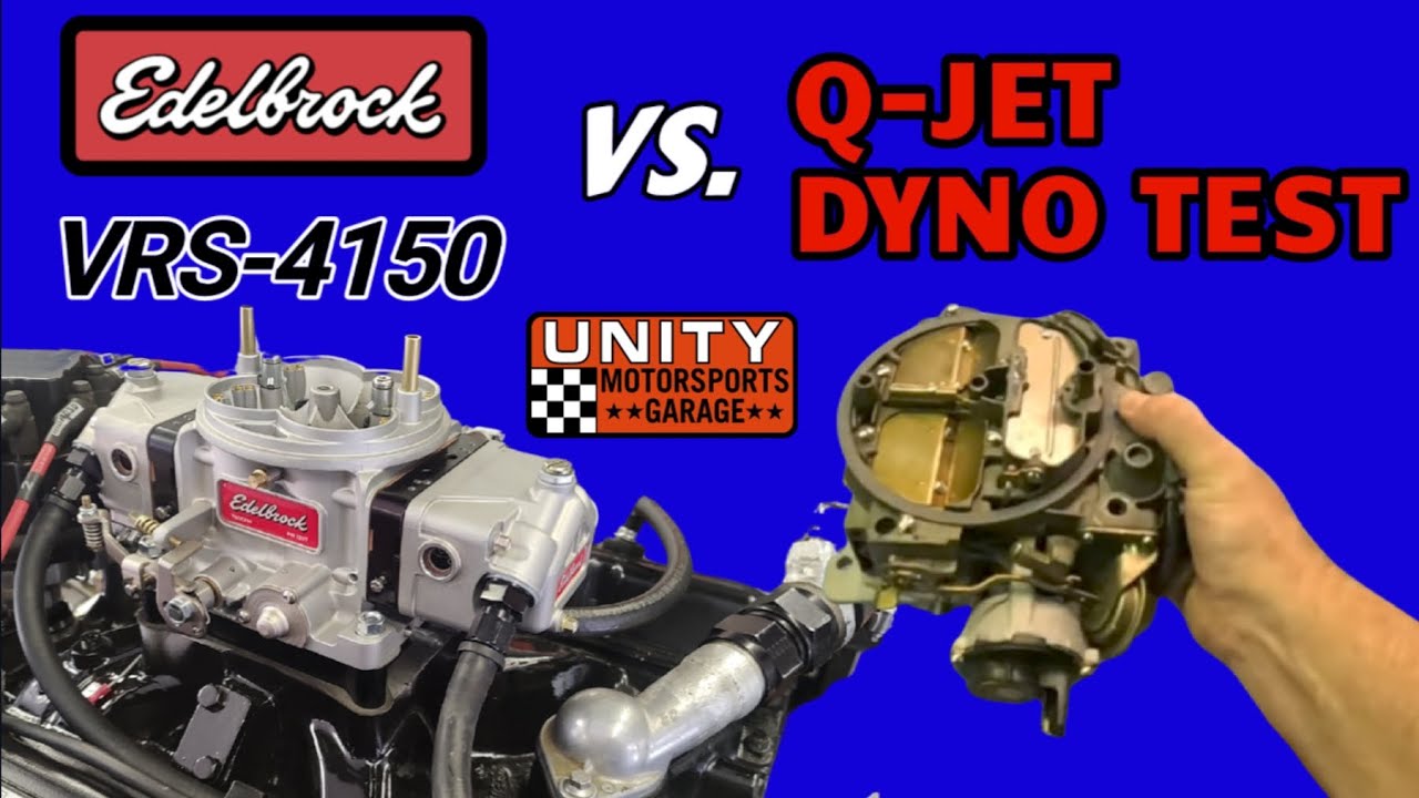 ТЕСТ КАРБЮРАТОРНОГО ДИНОМЕТРА: EDELBROCK 750 куб. футов/мин VRS-4150 ПРОТИВ RACE Prepped 800 куб....
