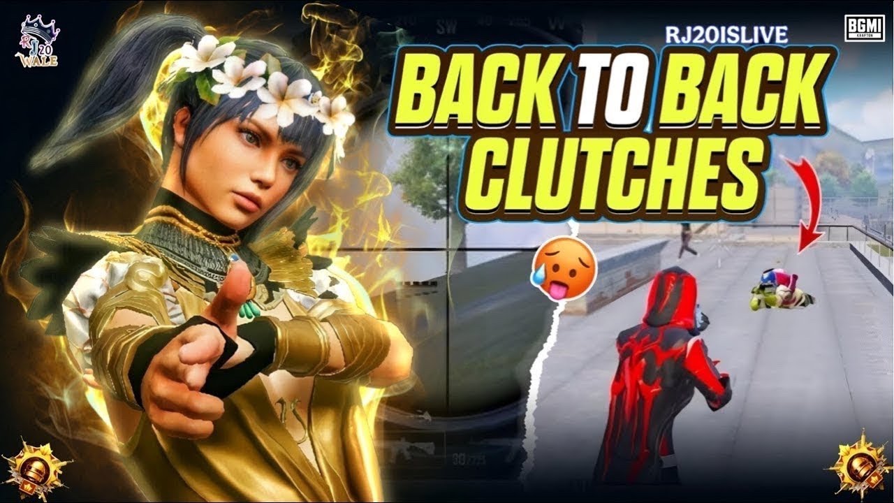 🔴LIVE:-BACK TO BACK CLUTCH😎 #bgmi #newevent #short #feed #viral #game #mayurgaming #jonny #solo