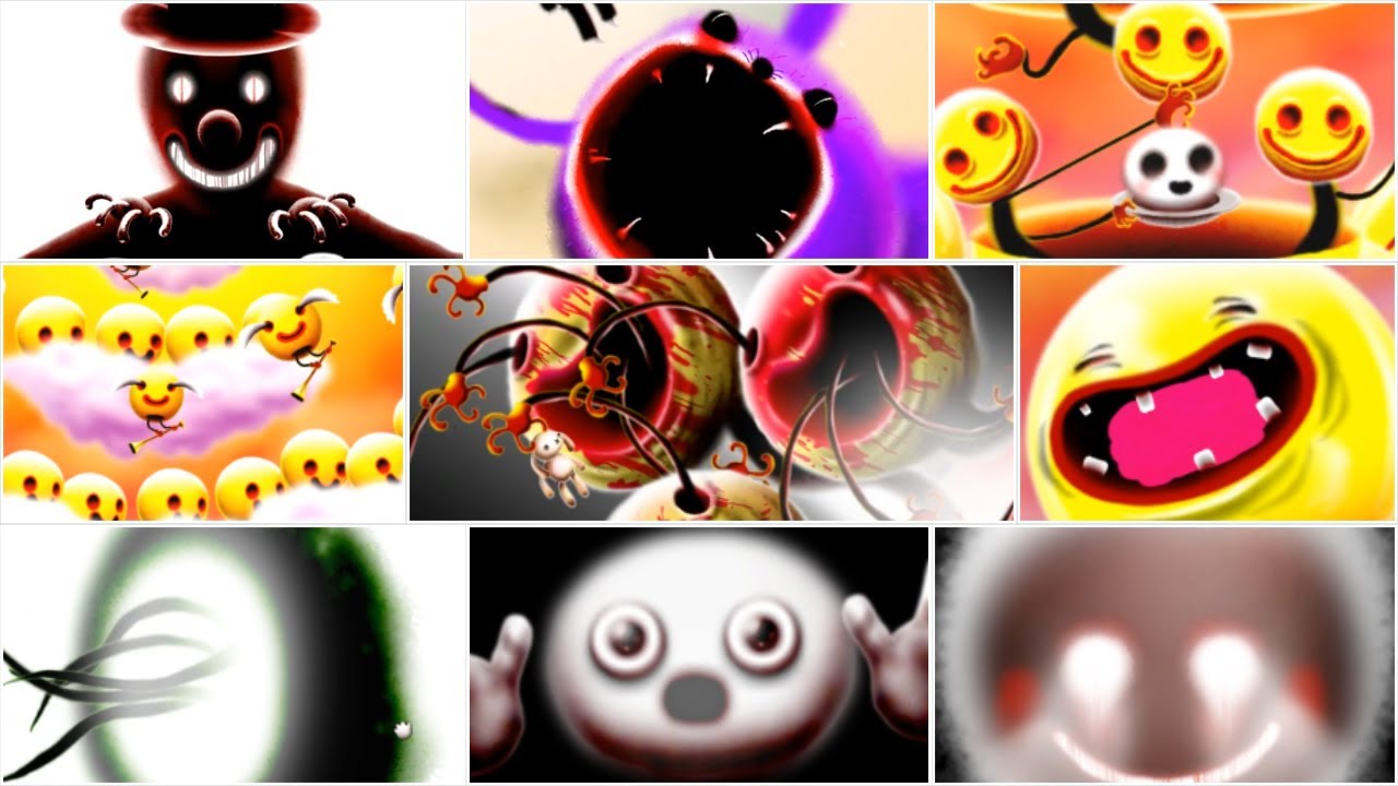 Happy Game (HORROR GAME) JUMPSCARES & WALKTHROUGH