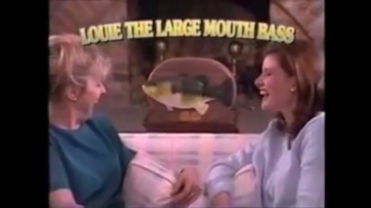 Louie the largemouth bass commarcial (RARE!)