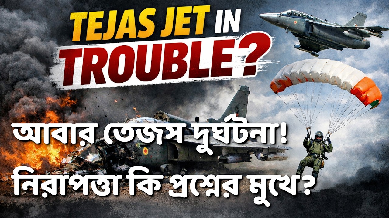 INDIA LOSES ANOTHER TEJAS FIGHTER JET l তেজসকে ঘিরে ফের বিতর্ক !