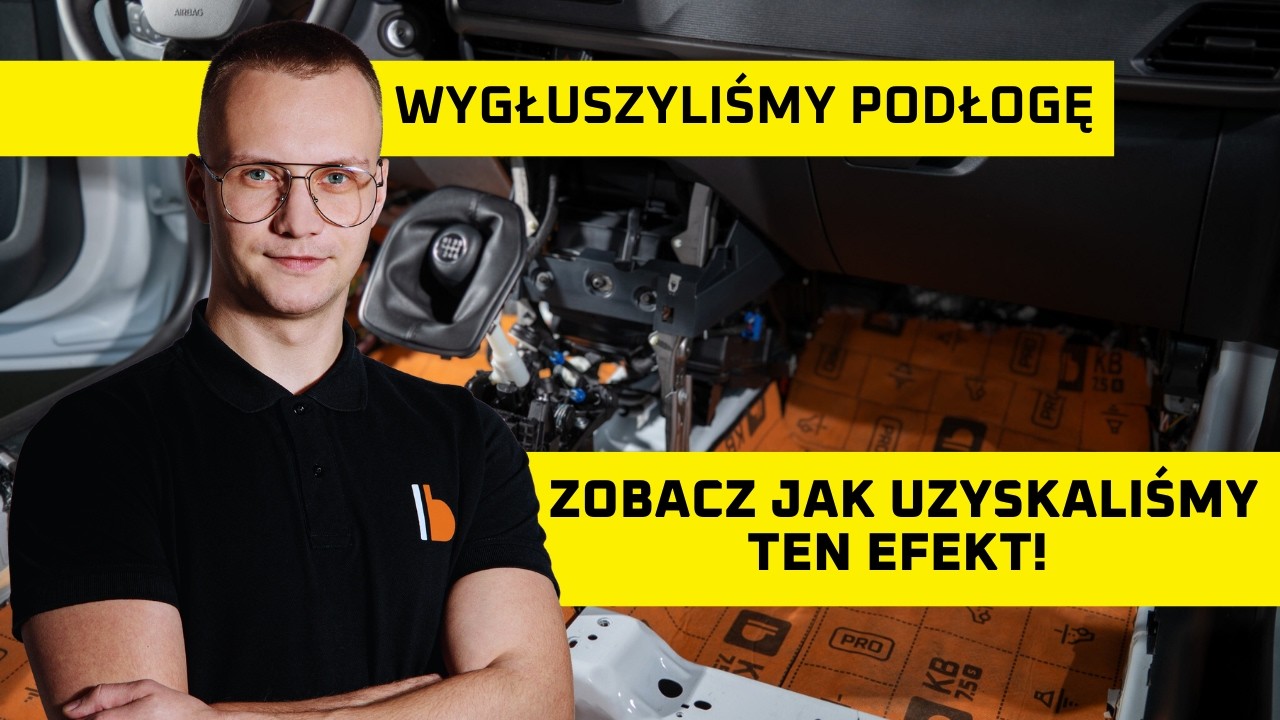 Czy wygłuszanie podłogi działa? | -6 dB przy 120 km/h! Totalna cisza w aucie 🔇