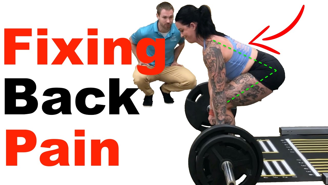 Deadlifting With Back Pain (EVALUATION & FIX)