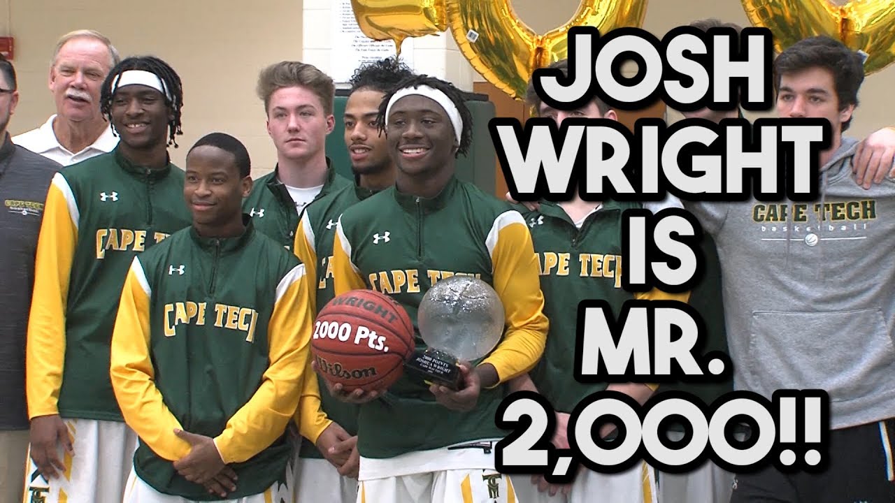 Cape May Tech 55 Absegami 38 | Josh Wright Scores 2,000th Point