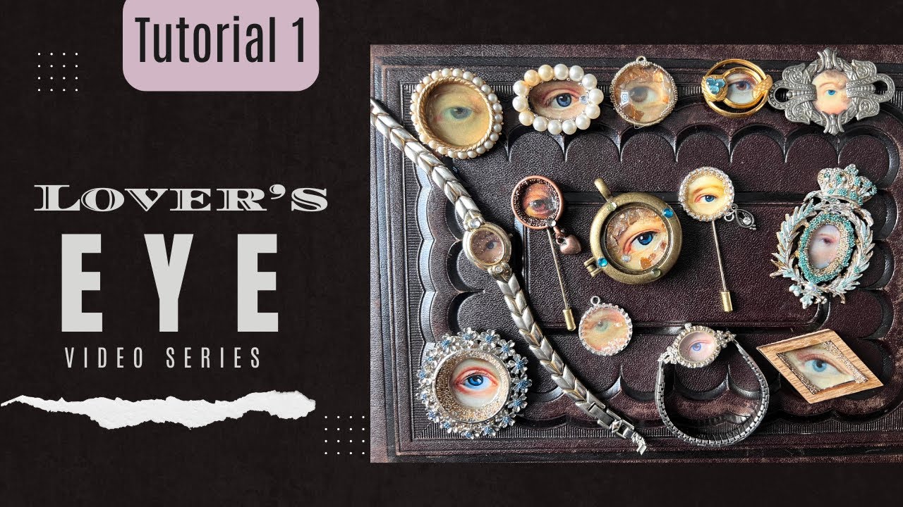 The Lover's Eye - TUTORIAL  #1 ~ THE BASICS / A Junk Journal  & Assemblage Series / FREE Video Class