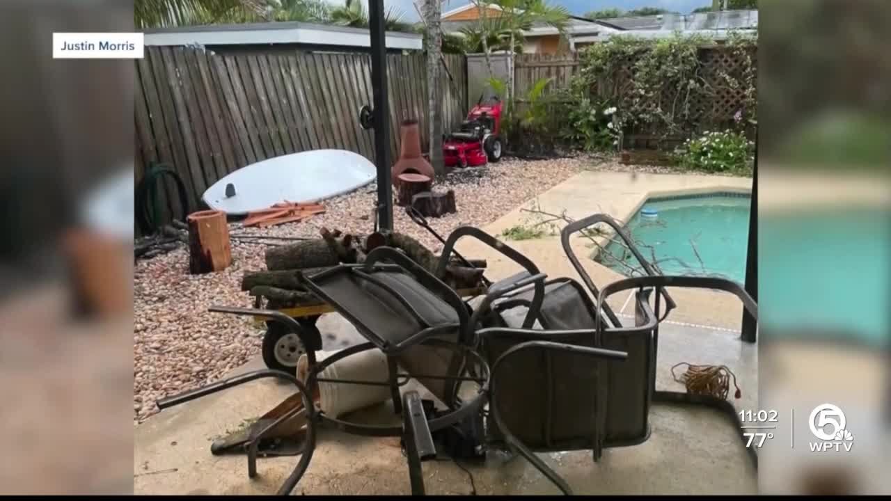 EF0 tornado causes damage in Boynton Beach