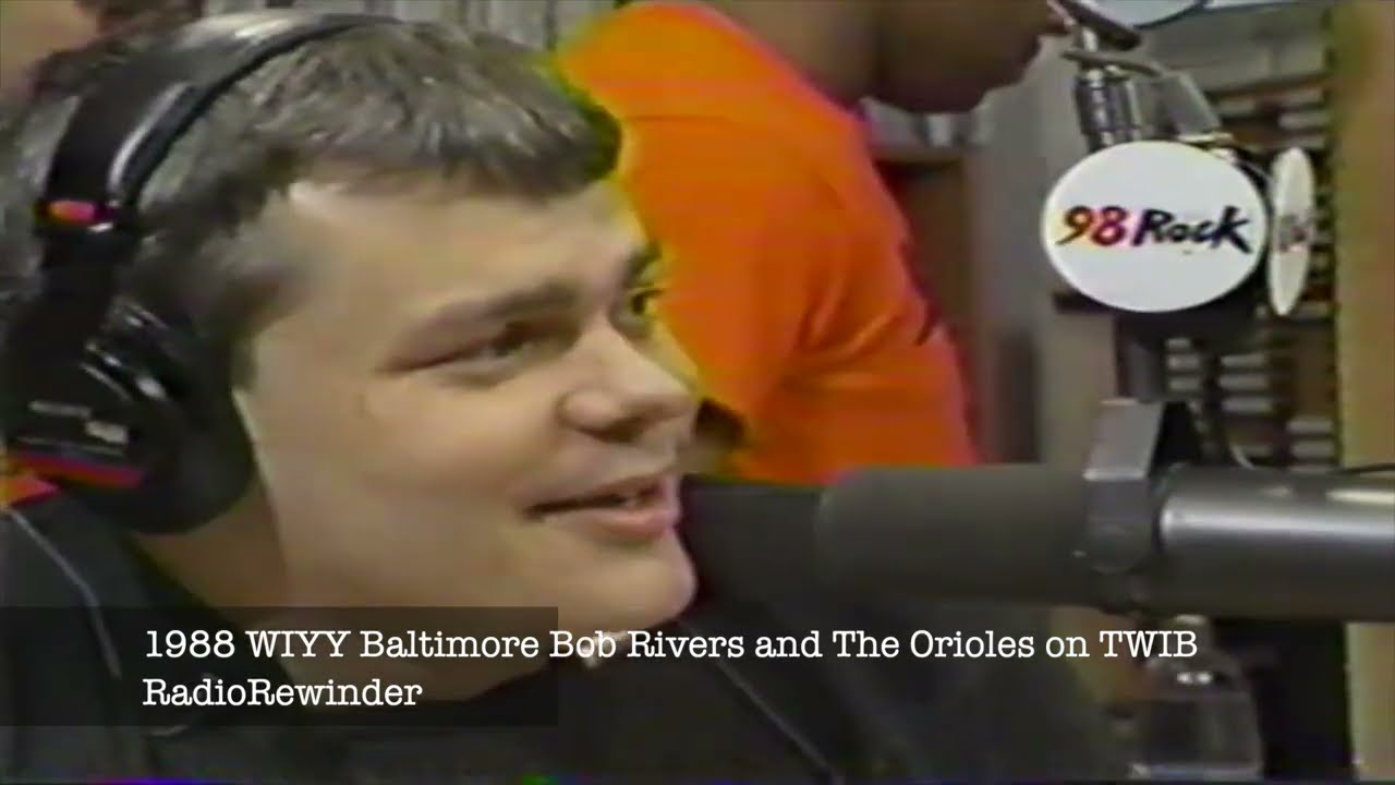 1988 WIYY 98 Rock Baltimore Bob Rivers Orioles Losing Marathon TWIB