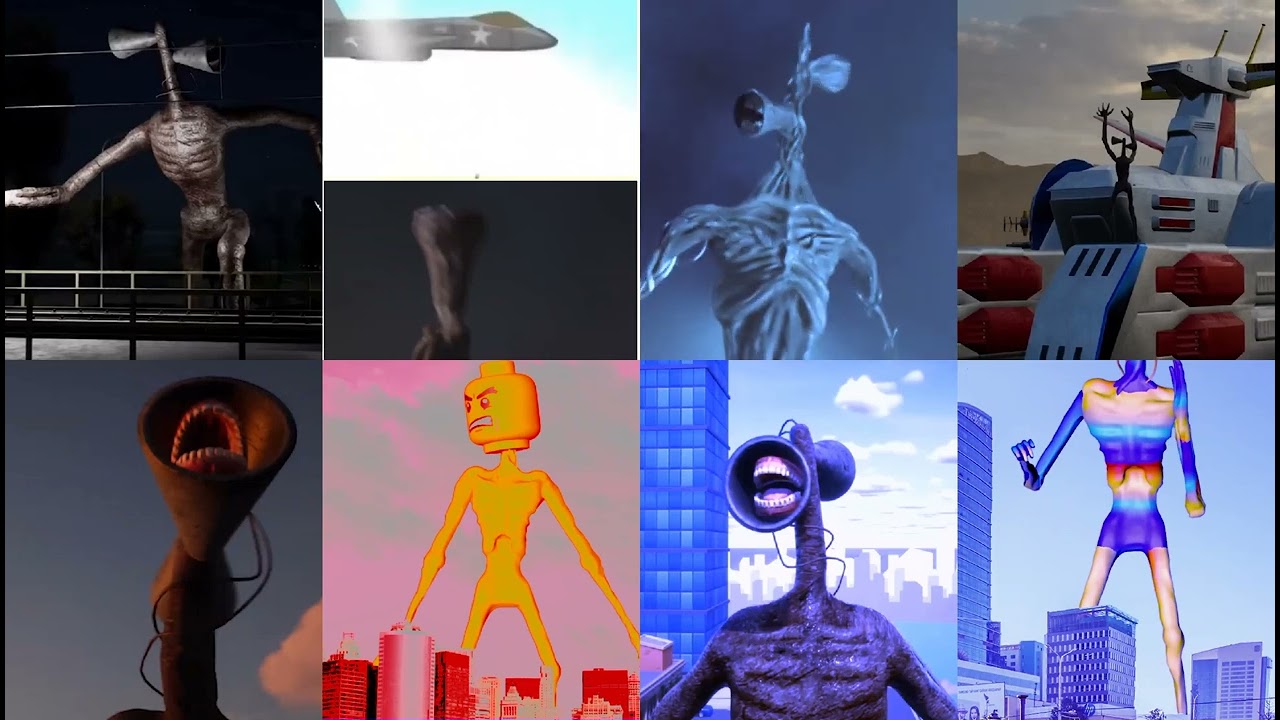 New siren head mix combo coffin dance meme song cover siren head megamix coffin dance #sirenhead 