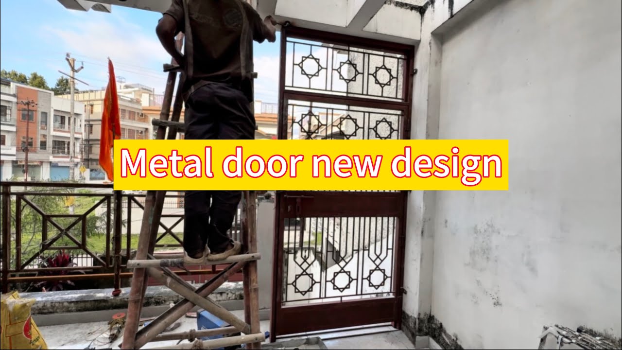 Metal Door New Design making || new design iron room door