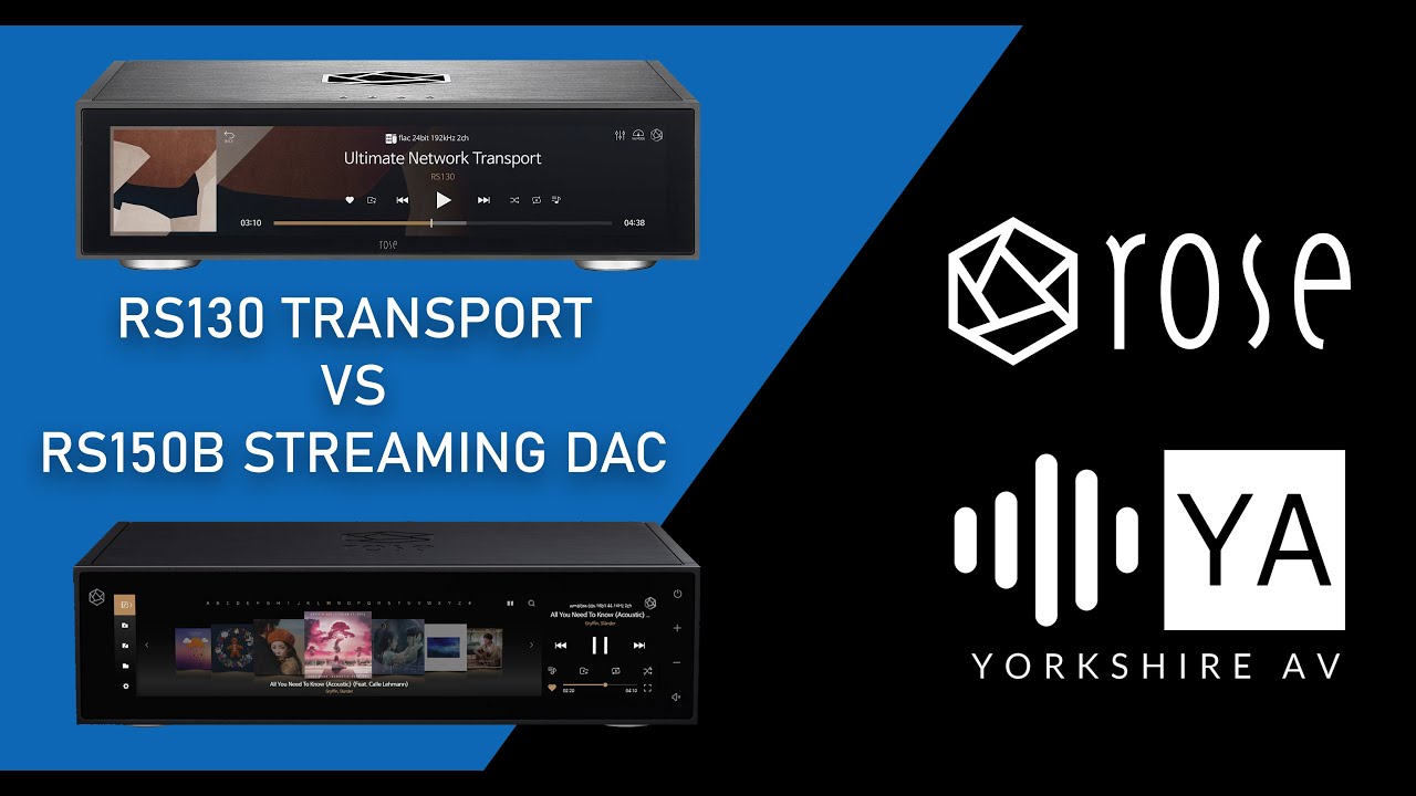 NEW HiFi Rose RS130 vs RS150B - a deep dive into high end streaming!