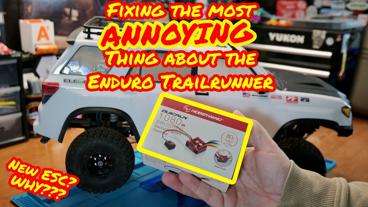 Fixing the most ANNOYING thing about the Element Enduro Trailrunner! (How to change your ESC)