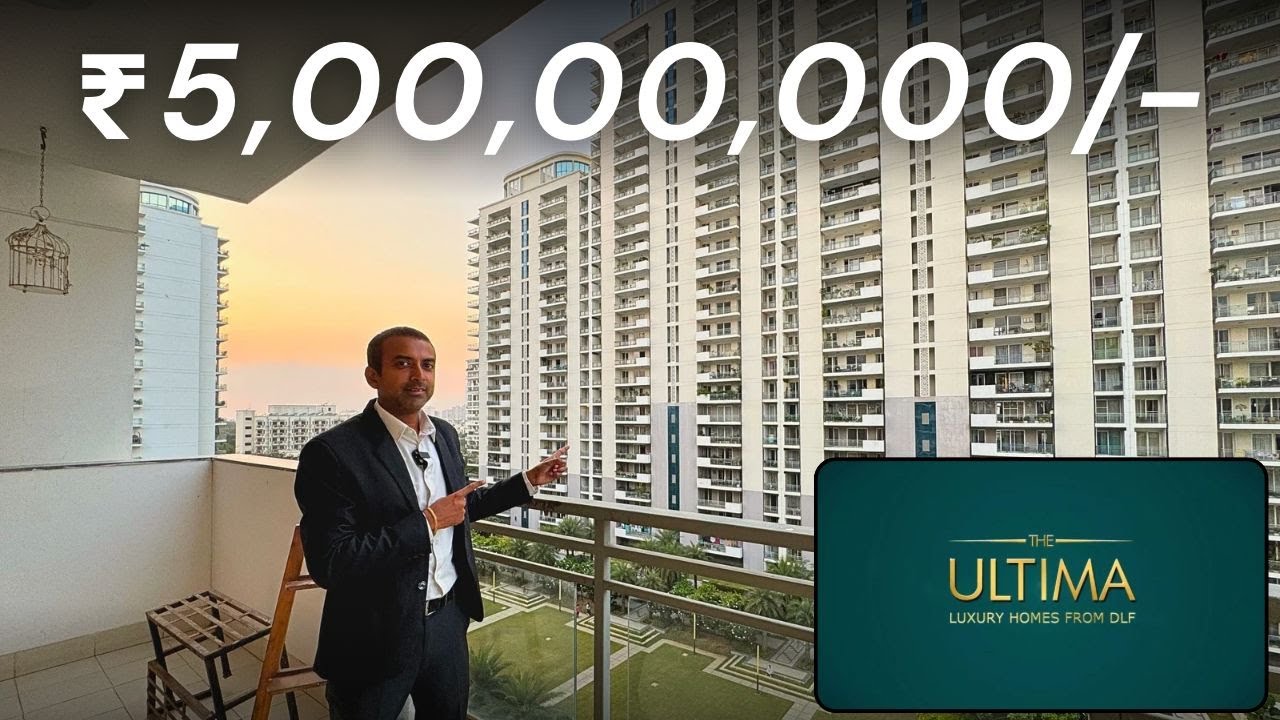 DLF Ultima 4bhk+S-2925 sq ft flat tour l Rent/Sale units available lBest society of New Gurgaon #dlf