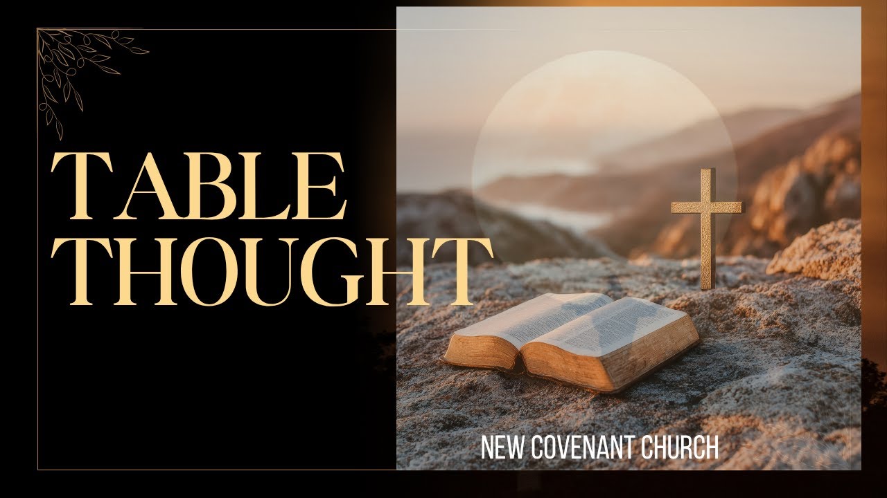 சிலுவை தியானம் | TABLE THOUGHT | MOSES SAMRAJ |