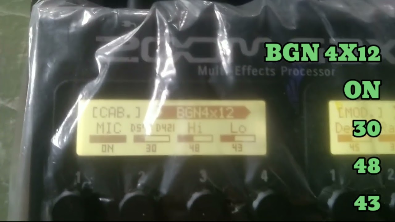 Tutorial setting ZOOM G3xn Lead Dangdut Pulen