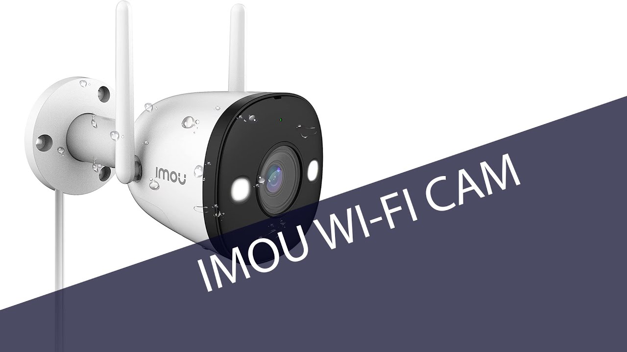 IMOU Bullet 2E: videocamera WiFi 1080p