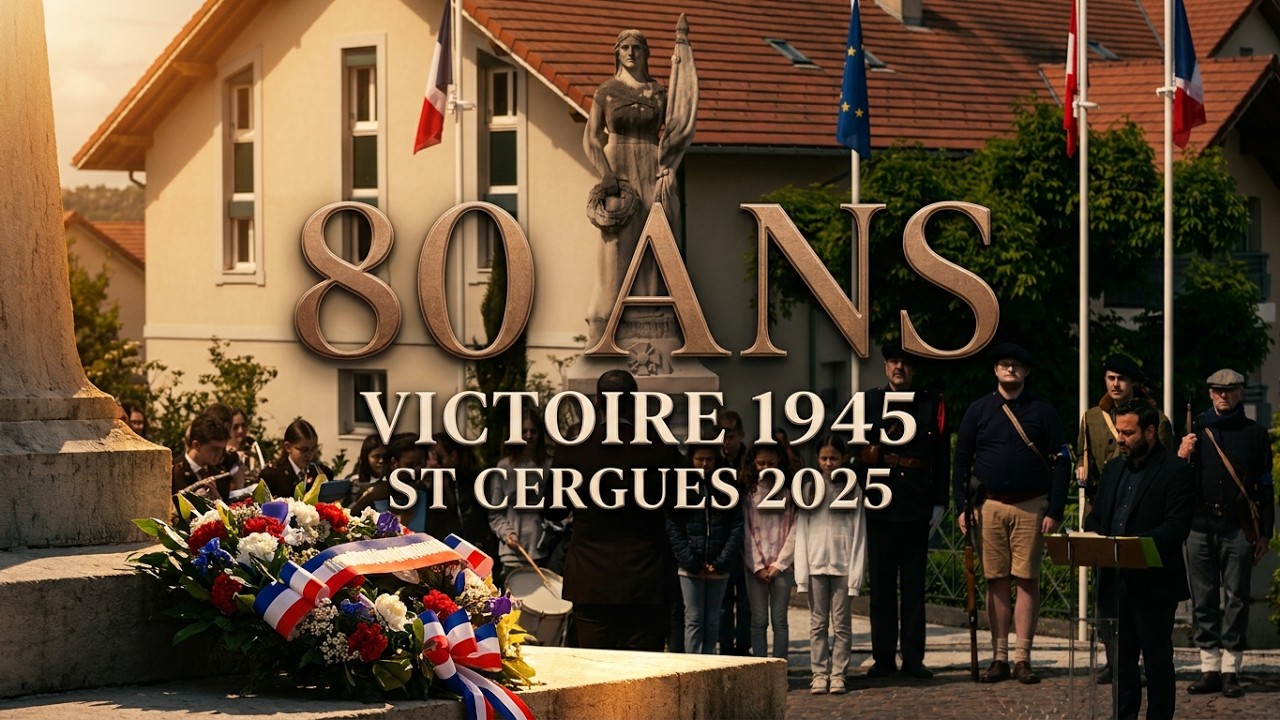 Commémoration de la victoire du 8-Mai 1945 St Cergues 2025
