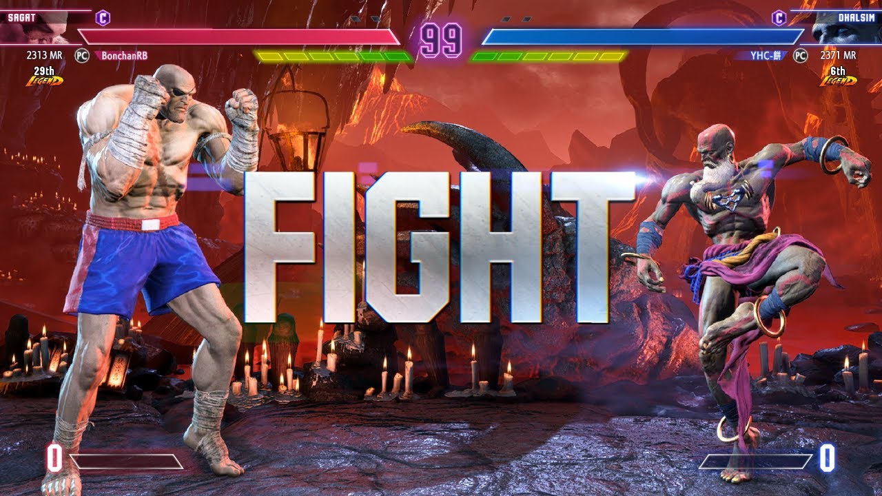 Street Fighter 6 🔥 BONCHAN (#2 Rank Sagat) Vs YHC MOCHI (#1 Rank Dhalsim) 🔥 SF6 High Level Matches!