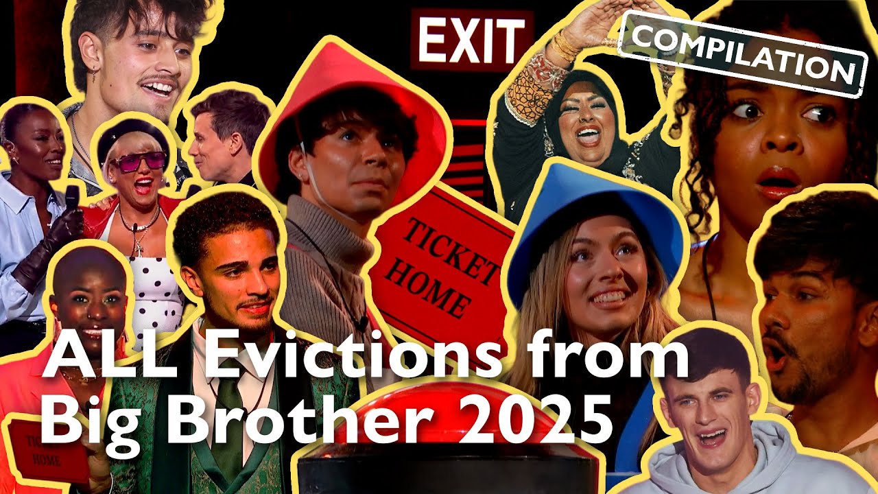All EVICTIONS from Big Brother 2025! 👁️ | Big Brother UK 2025