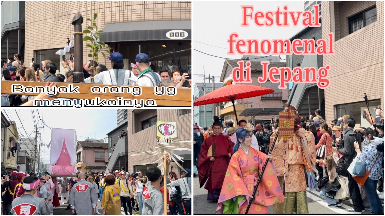 KANAMARA MATSURI 2024 (P3NIS FESTIVAL) in KAWASAKI, JAPAN