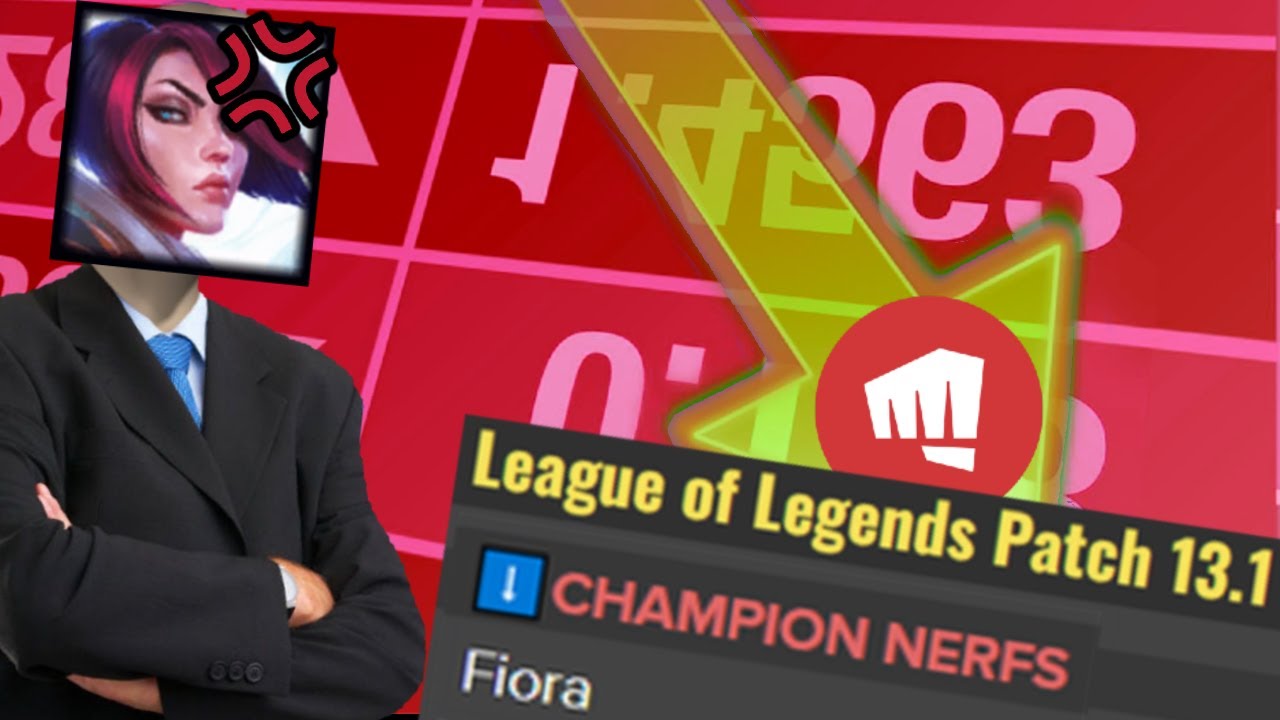 🚨Riot Strikes Down Fiora (FINALLY) Patch 13.1 Fiora Nerf Discussion