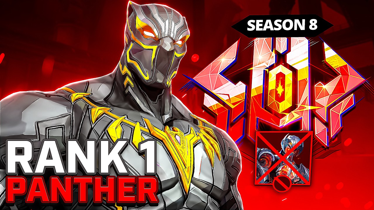 Even Triple Support Can't Stop The RANK #1 Black Panther in Top 500 | Marvel Rivals Season 8