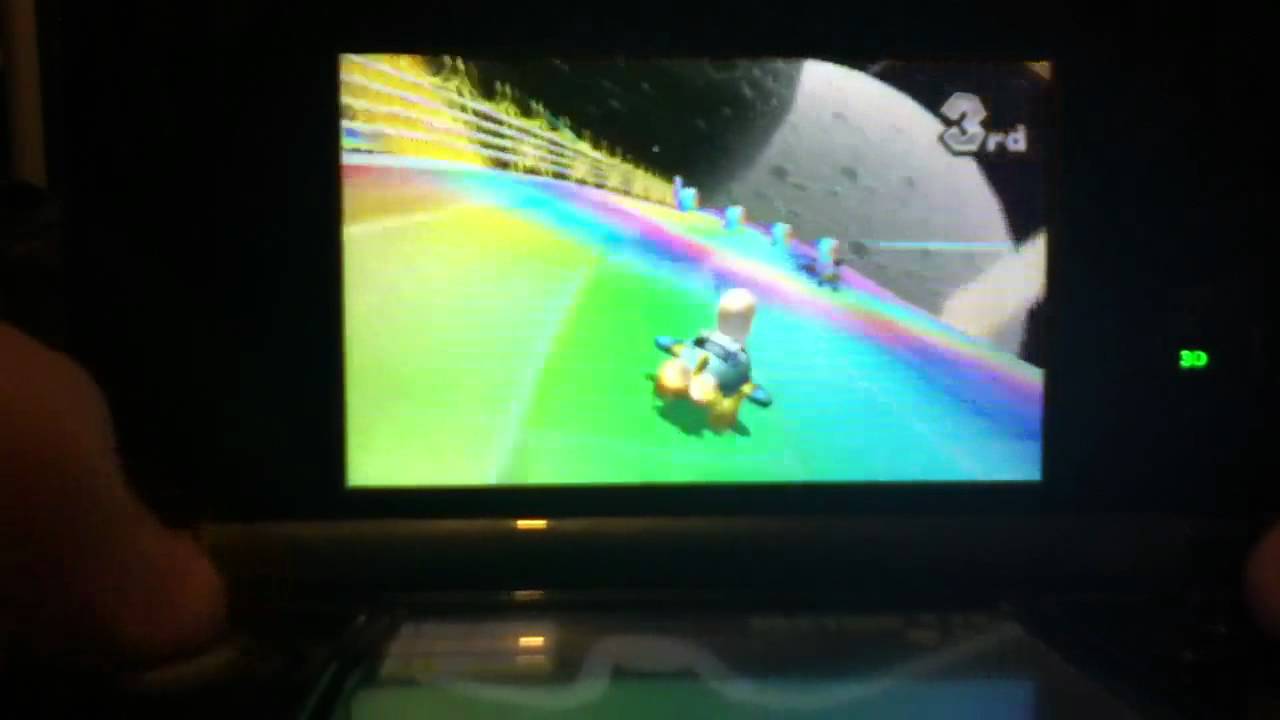 Mario Kart 7 Online Race: Rainbow Road