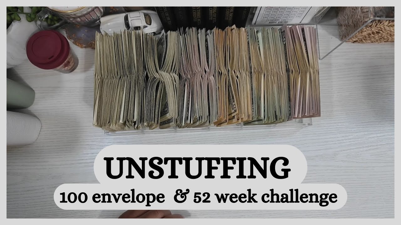 Челлендж &laquo;Распаковка 100 конвертов&raquo; ✅️ | Обновление 6-месячной папки