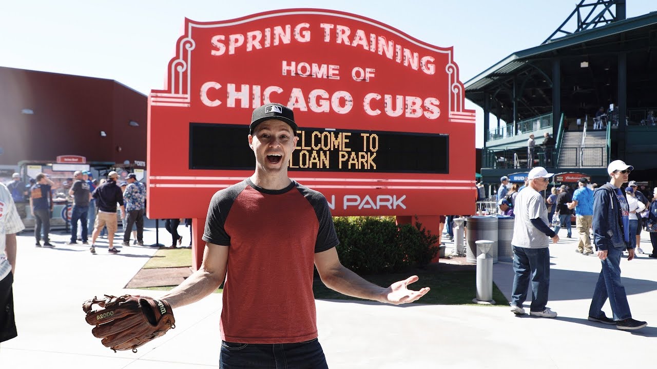 My first day at Spring Training in 23 years! (Sloan Park -- Mesa, Arizona)
