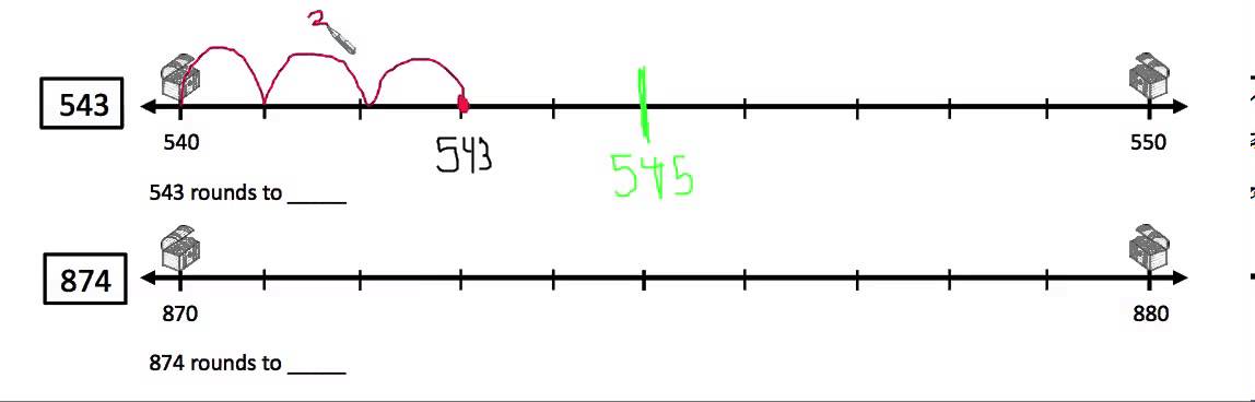 Rounding 3-digit Numbers to the Nearest Ten